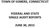 Icon of Somers Federal And State Single Audit Reports FY2015